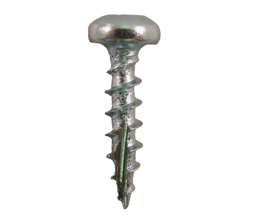 #8-11x5/8" Square Pan Head Coarse Thread Type 17 Zinc Plated Screws