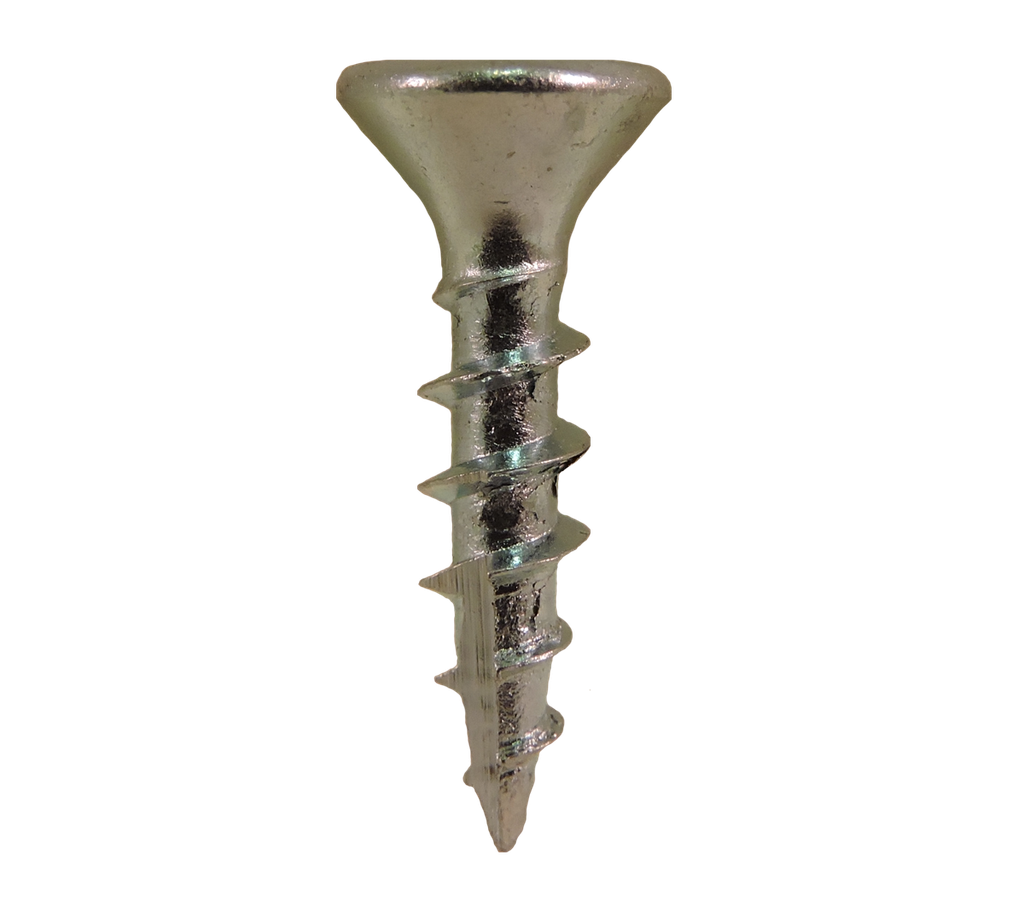 #6-13x5/8" Phillips Flat Head Coarse Thread Type 17 Zinc Plated Screws