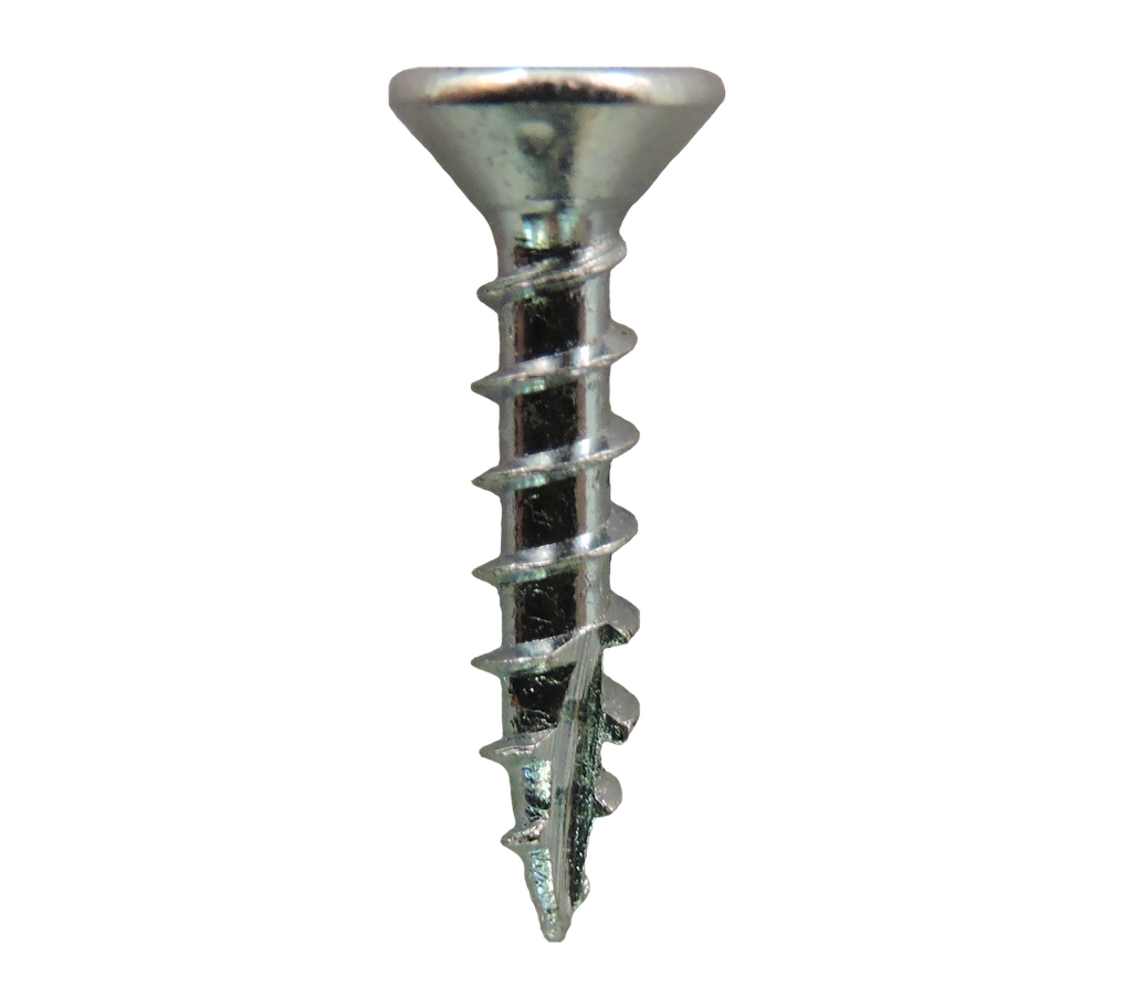 #6-13x5/8" Phillips Flat Large Head Coarse Thread Type 17 Zinc Plated Screws (Head Od = .275)