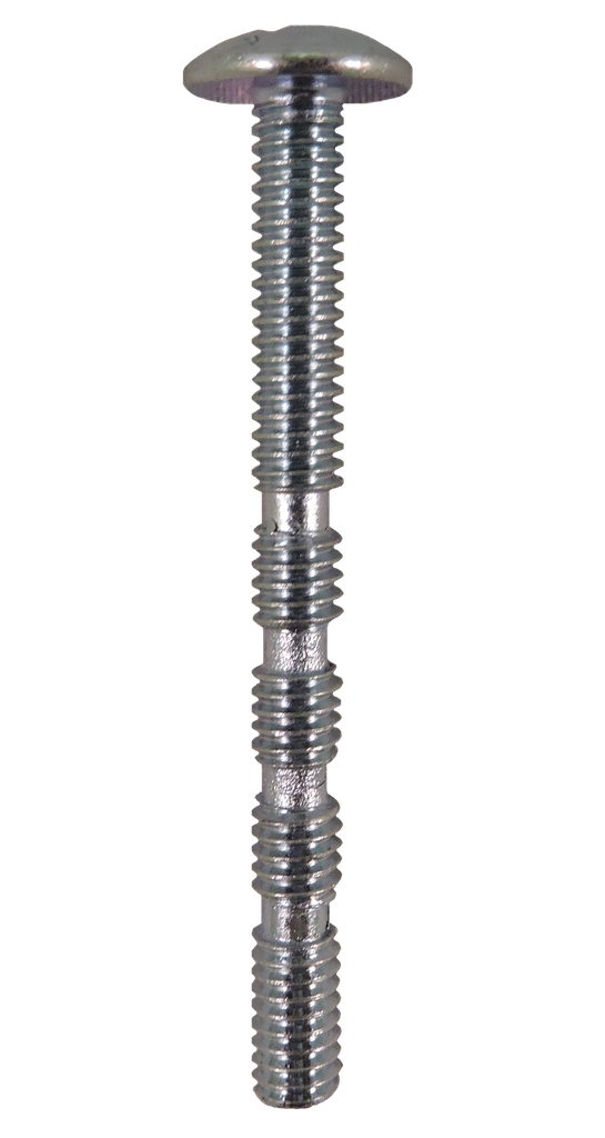 #8-32x1 3/4" Phillips/Slotted Truss Head Machine Screws Break Away Zinc Plated
