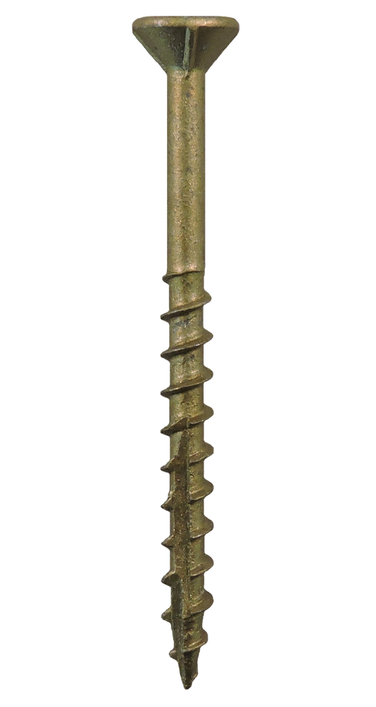 #10-9x6" Square Flat Head With Nibs Under Head Coarse Thread Screws Double Type17 Ultra Guard