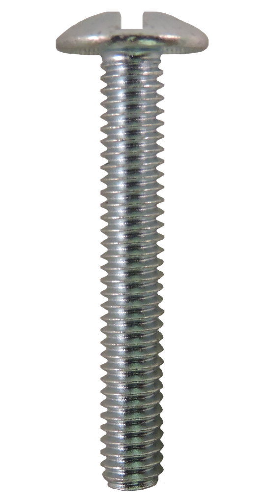 M4-0.7x30MM Phillips/Slotted Truss Head Machine Screws Zinc Plated