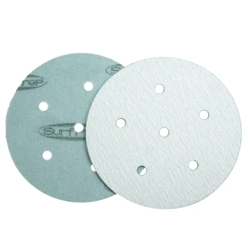 SurfPrep 5" Hook & Loop Film Disc 180 Grit with 5 Holes