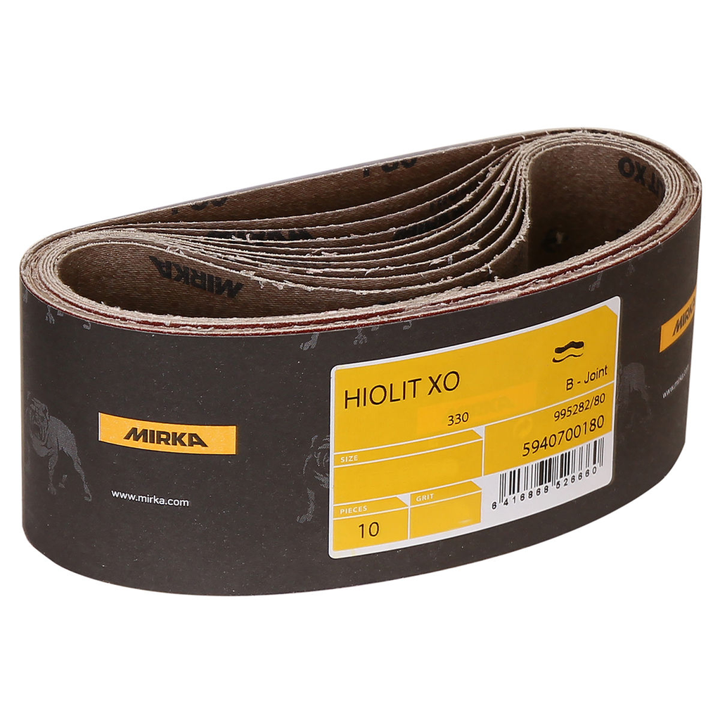 Hiolit-X 3"x21" Portable Abrasive Belt(Tape Joint)-80 Grit