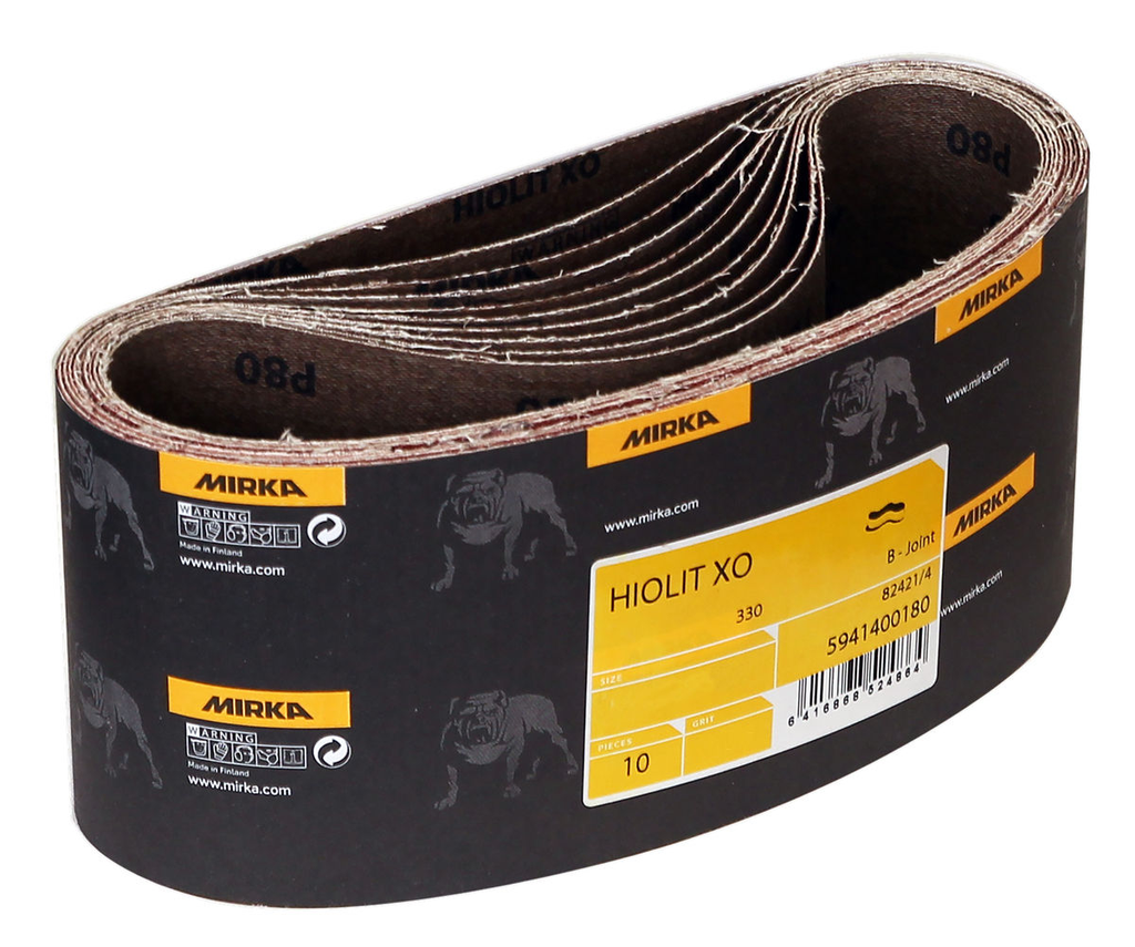 Hiolit-X 4"x24" Portable Belt 80 Grit, T-Joint