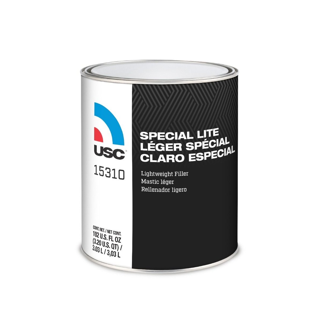USC Special Lite Lightweight Body Filler, Gray, Paste/Gel