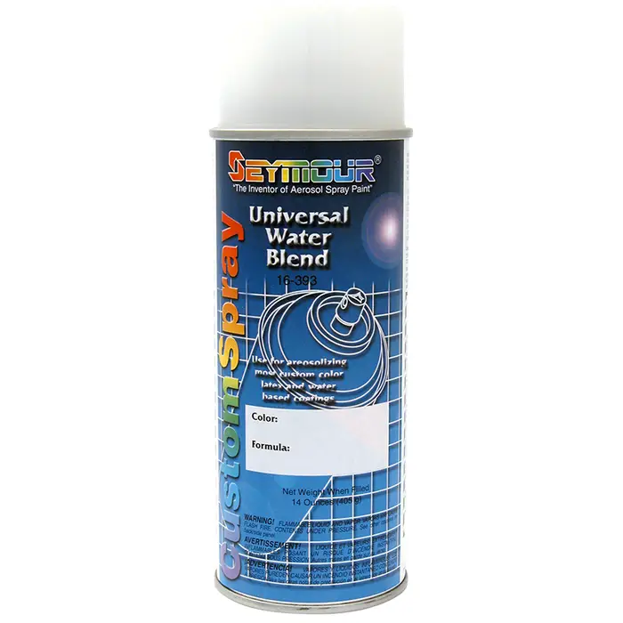 Aerosol Can 16oz, Universal Water Blend Custom Spray Can