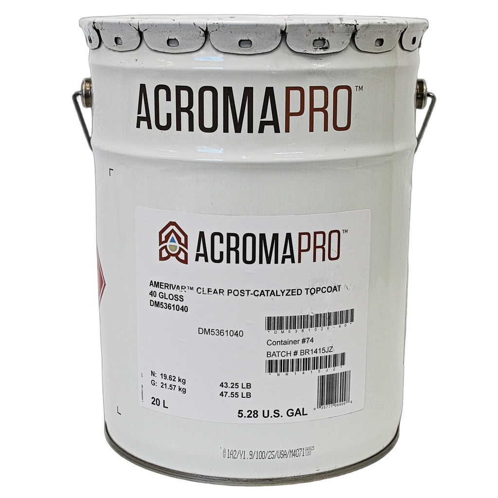 AcromaPro Amerivar Clear 40 Sheen CV 