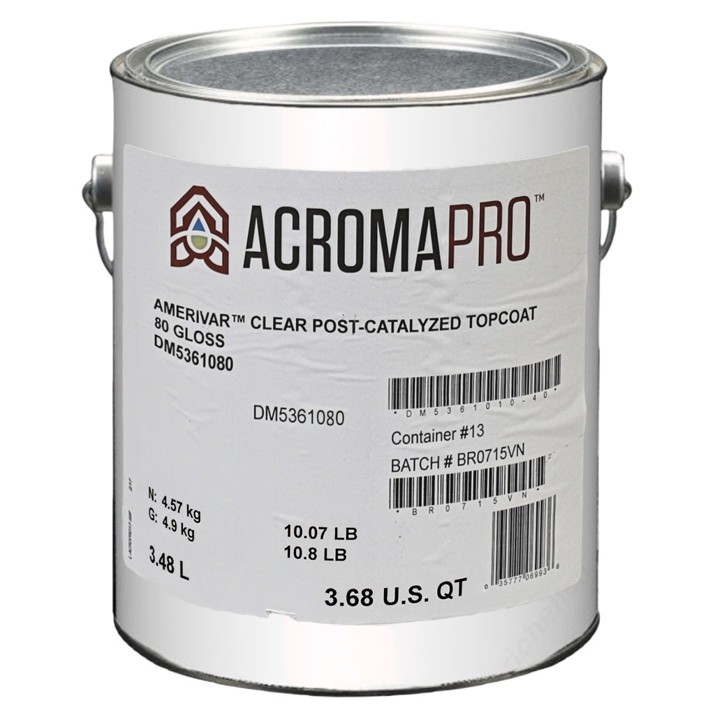AcromaPro Amerivar Clear 80 Sheen CV 