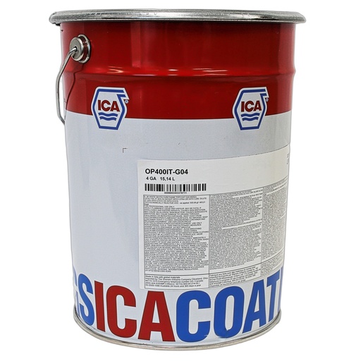 [OP400IT-G04] PU WHITE TOP COAT - 20 SHEEN