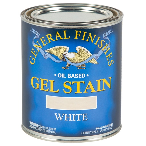 [WQA] General Finishes White Gel Stain(1Qt)