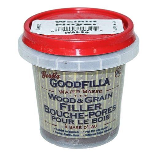 [WAL25] GoodFilla Wood Filler Walnut (1/4 Pint)