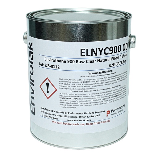 [PMELNYC90000-0.94GA] Envirothane 900 Raw Clear Natural Effect 0 Sheen-0.94GA 