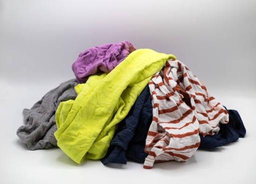 [342025] Rags, Colored Knit Wiping