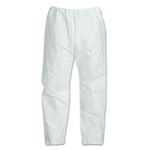 [TY350S-L] Tyvek Pants with Elastic Waist, Large, White