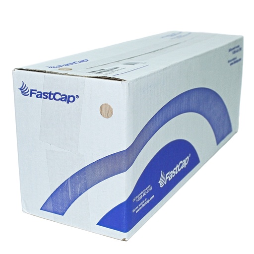 [FC.SW.916BULK.RO] 9/16 Unfinish Red Oak Wood Screw Cover Caps w/ Adhesive(Bulk Box/500 Sheets)