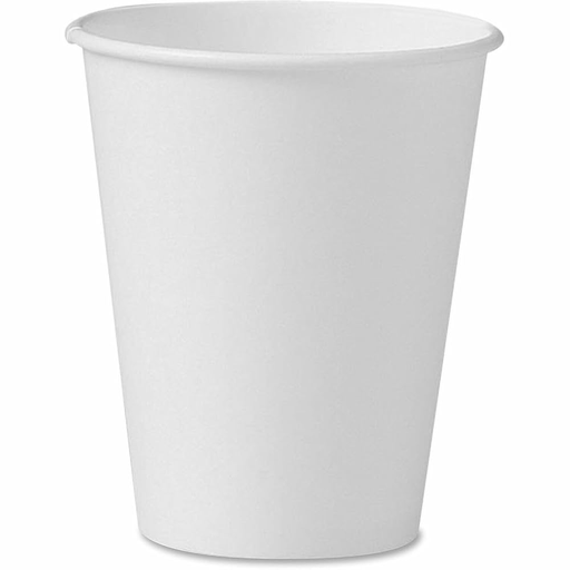 [SMR8] Paper Hot Cup, White, 8oz