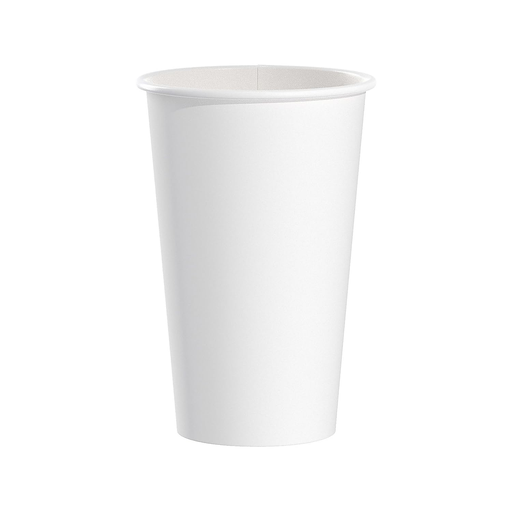 [SMR16] Paper Hot Cup, White, 16oz