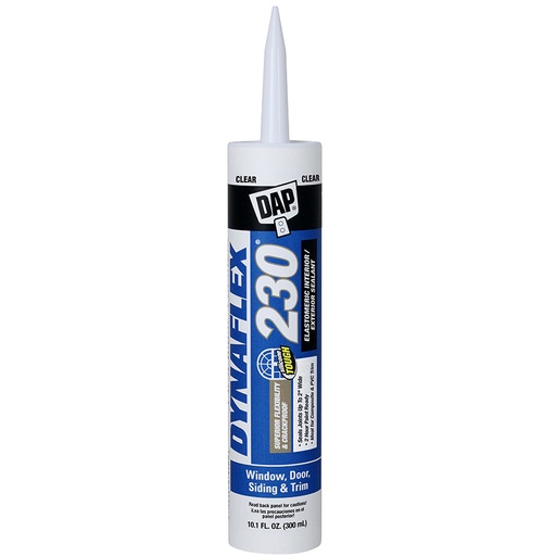 [18305] Dap Dynaflex 230 Clear, Tube 10.1 oz