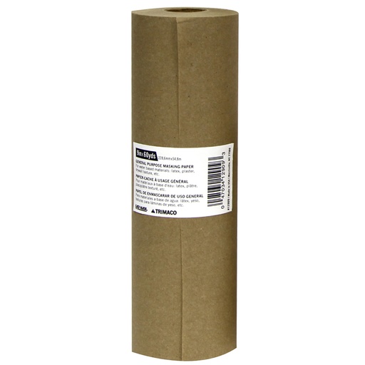 [12909] General Purpose Masking Paper 9"x180' Trimaco, Brown