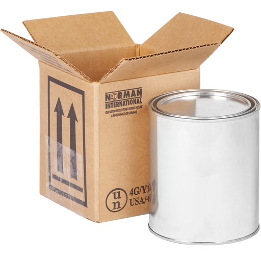 [81WA00] Shipping Box, 1 Quart Paint Can Hazmat UN 4G, 275#