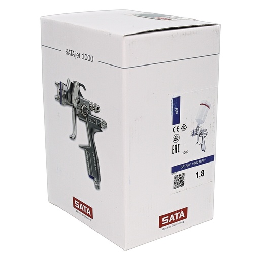 [150391] Satajet 1000 B RP 1.8 Tip, w/ 0.6 L Plastic Cup 