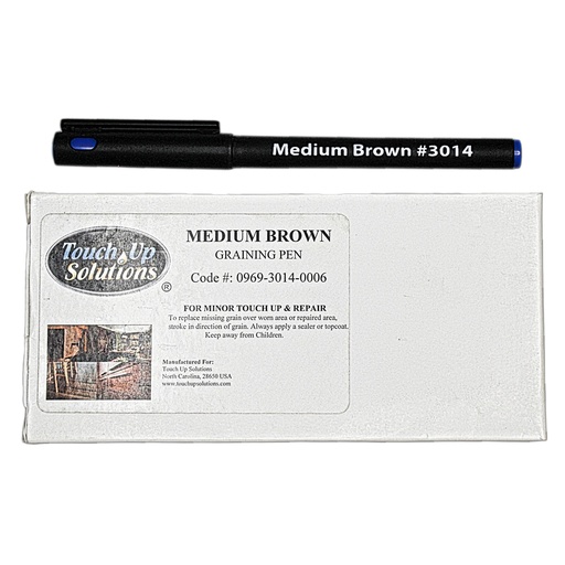 [0969-3014-0006] Graining Pen-Medium Brown