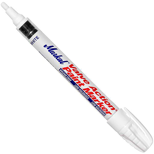 [0964-8000-1011] Valve Marker, Basecoat, White