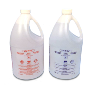 [BC83] Wood Kote Lite-N-Up Wood Blea, 1 Gallon of part A & B