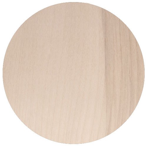 [FC.MB.916.NB] 9/16 Unfinish Natural Birch Wood Screw Cover Caps w/ Adhesive(Mini Box/5 Sheets)