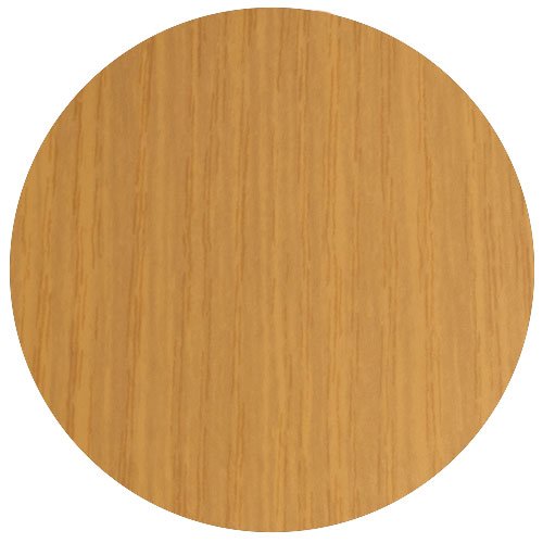 [FC.WP.916.LO] 9/16 Light Oak PVC Screw Cover Caps w/ Adhesive(Standard Pack, 20 Sheets)