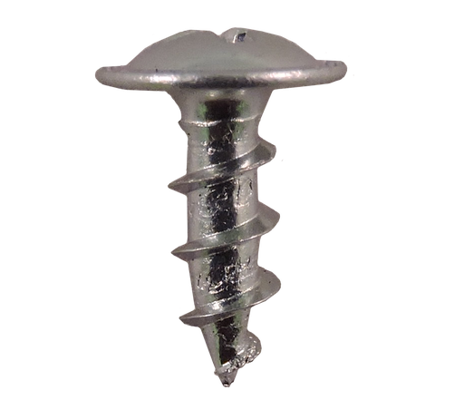 [4688] #8-11x1/2" Phillips Round Washer Head Coarse Thread Zinc Plated Screws