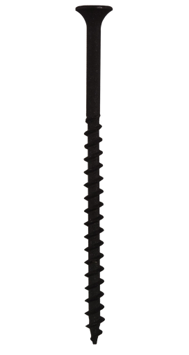 [9689] #8-9x2 1/2" Phillips Bugle Head Drywall Screw Coarse Thread Black Phosphate/Wax