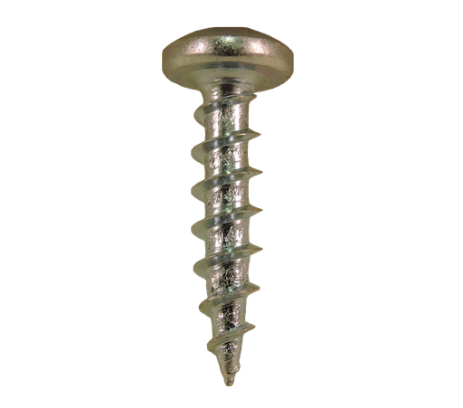 [5590] #8-11x5/8" Phillips Pan Head Coarse Thread Zinc Plated Screws