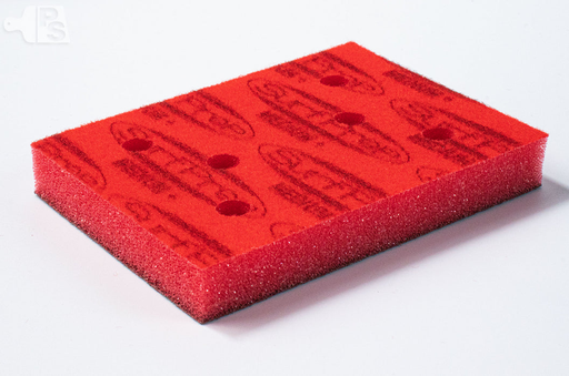 [SP3X4PF5M.6-25] SurfPrep 3"x4"x5mm w/ 6 Holes ProFoam Abrasive Medium