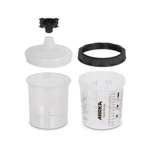 [9190170400] Paint Cup System 400ml (13oz), Filter Lid 125m