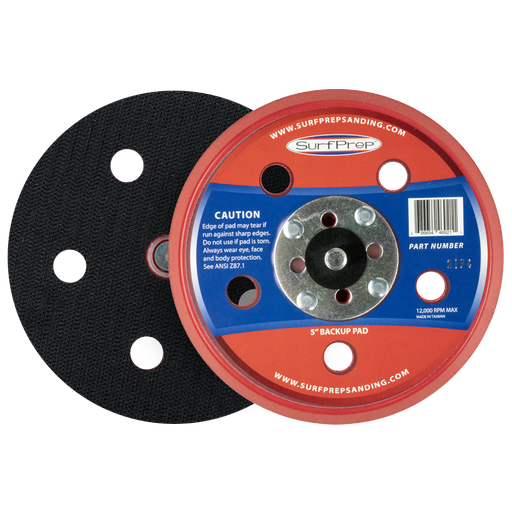 [SPBP5HLJ] SurfPrep 5 Backup Pad Hook & Loop J-Hook