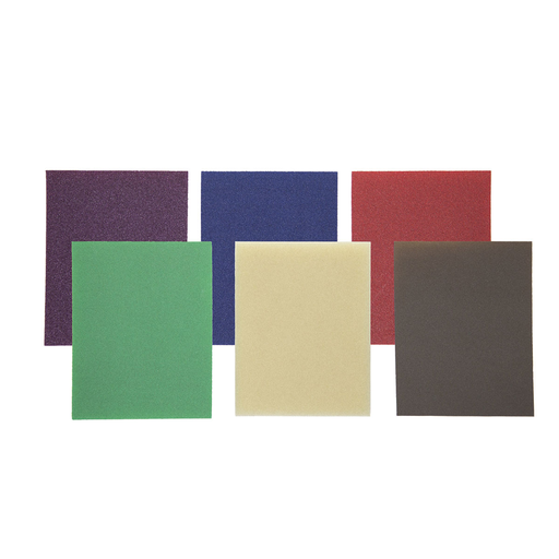 [MGS345-180B] Sponge HD 3"x4"x0.2"(5mm) Grip P180 Red