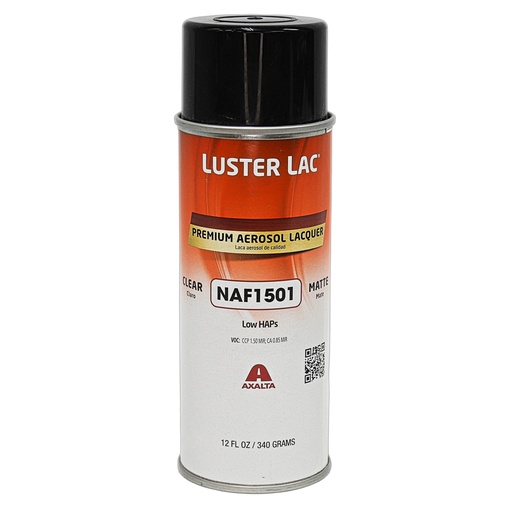 [NAF1501 SCXX] Luster Lac Premium Water White Aerosol Lacquer - 10 Sheen