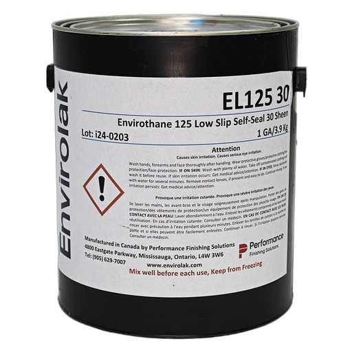 [EL125 30-1G] Envirothane 125 Low-Slip Self Seal 30 Sheen