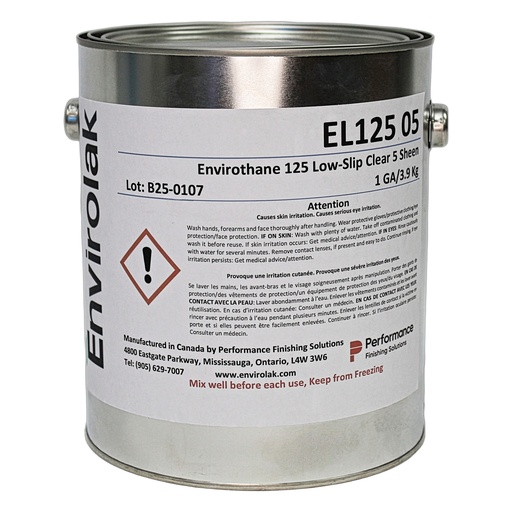 [EL125 05-1G] Envirothane 125 Low-Slip Self Seal 5 Sheen