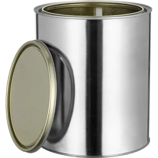 [01624808-99] Gold Lined Gallon Can with Lid & Bail