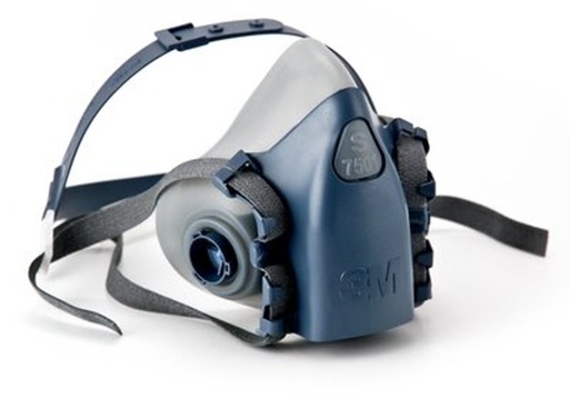 [7501 *37081] 3M Half Face Respirator Small 