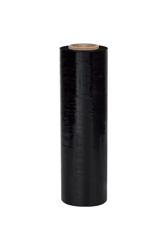 [BLA18] Stretch Film, Black, 18"x1500' 80 Ga