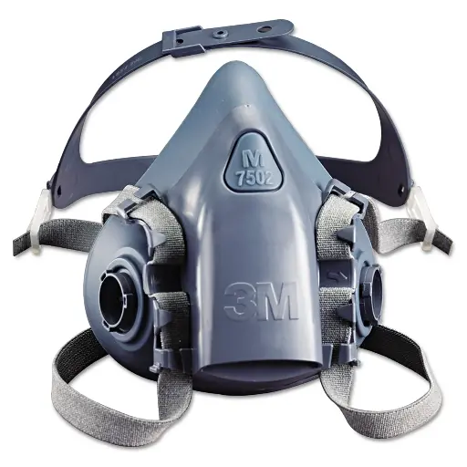 [7502 *37082] 3M Half Face Respirator Medium 