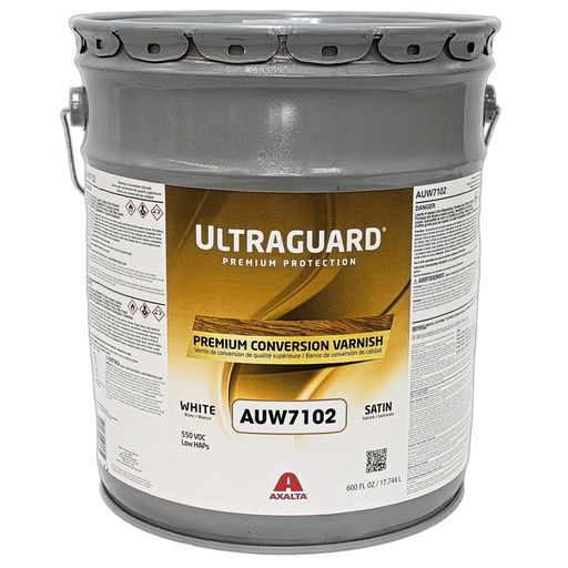 [AUW7102 PA4.687GA] Ultraguard White Conversion Varnish-Satin 