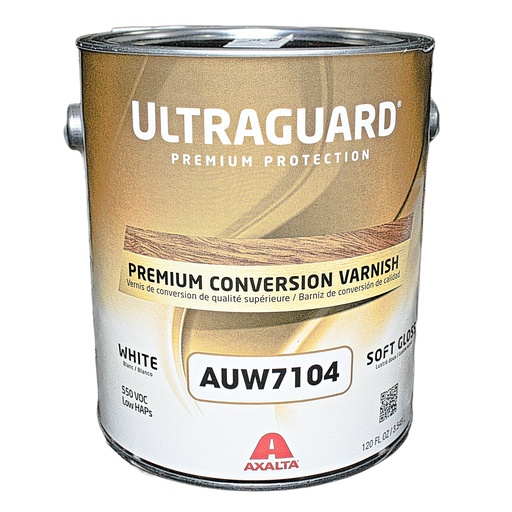 [AUW7104 CN0.938GA] Ultraguard White Conversion Varnish - Soft Gloss