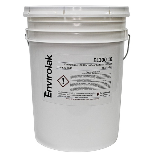 [EL100 10-5G] Envirothane 100 Warm Clear Self Seal, 10 Sheen 