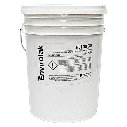 [EL100 30-5G] Envirothane 100 Warm Clear Self Seal, 30 Sheen 