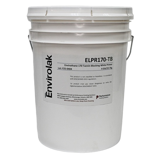 [ELPR170 TB-4G] Envirothane Tannin Blocking White Primer High Solids